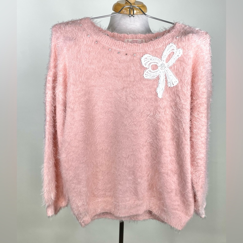 Super Soft Baby Pink Sweater - Medium